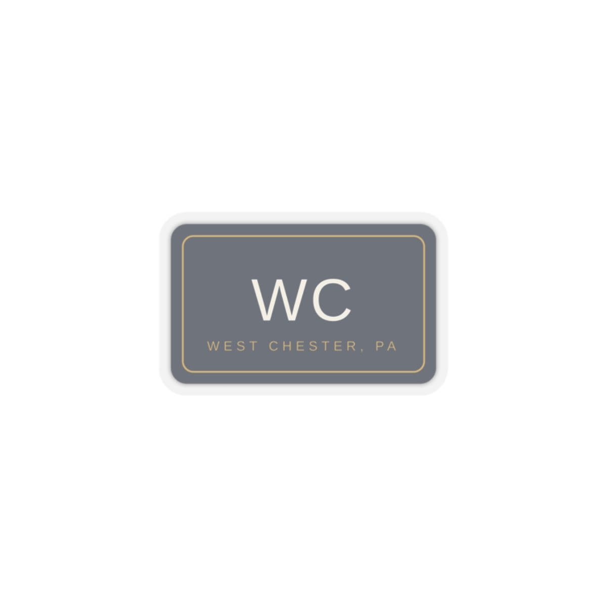 WC Patch Sticker