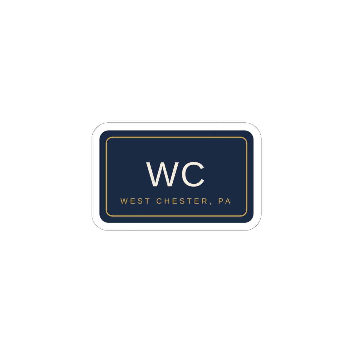 WC Patch Sticker
