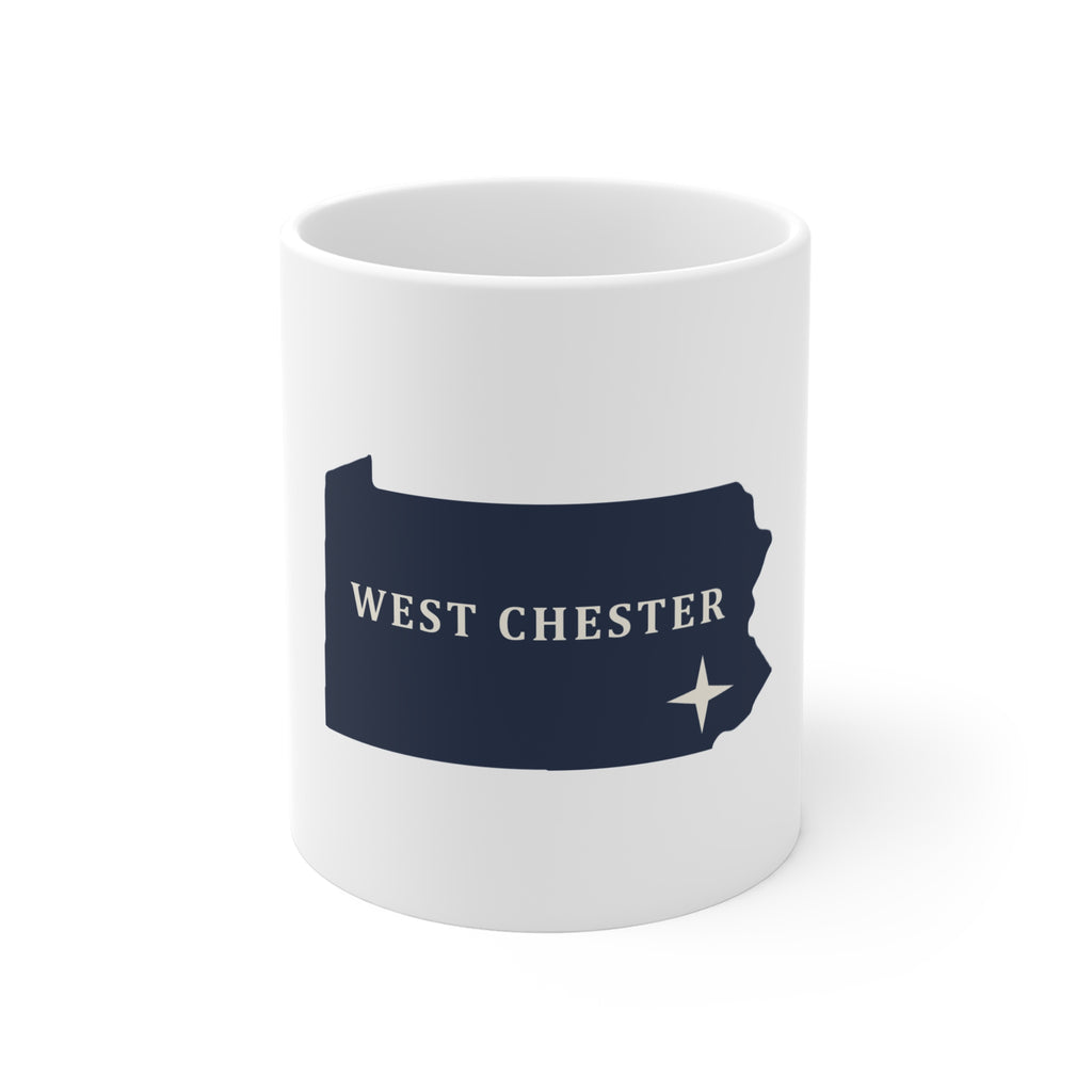 West Chester, PA Map Mug