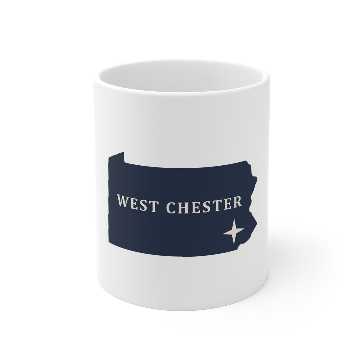 West Chester, PA Map Mug