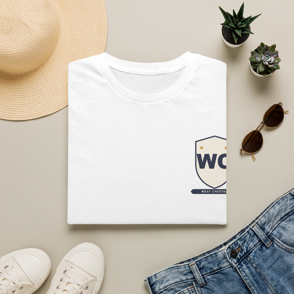 WC Monogram Shield Tee