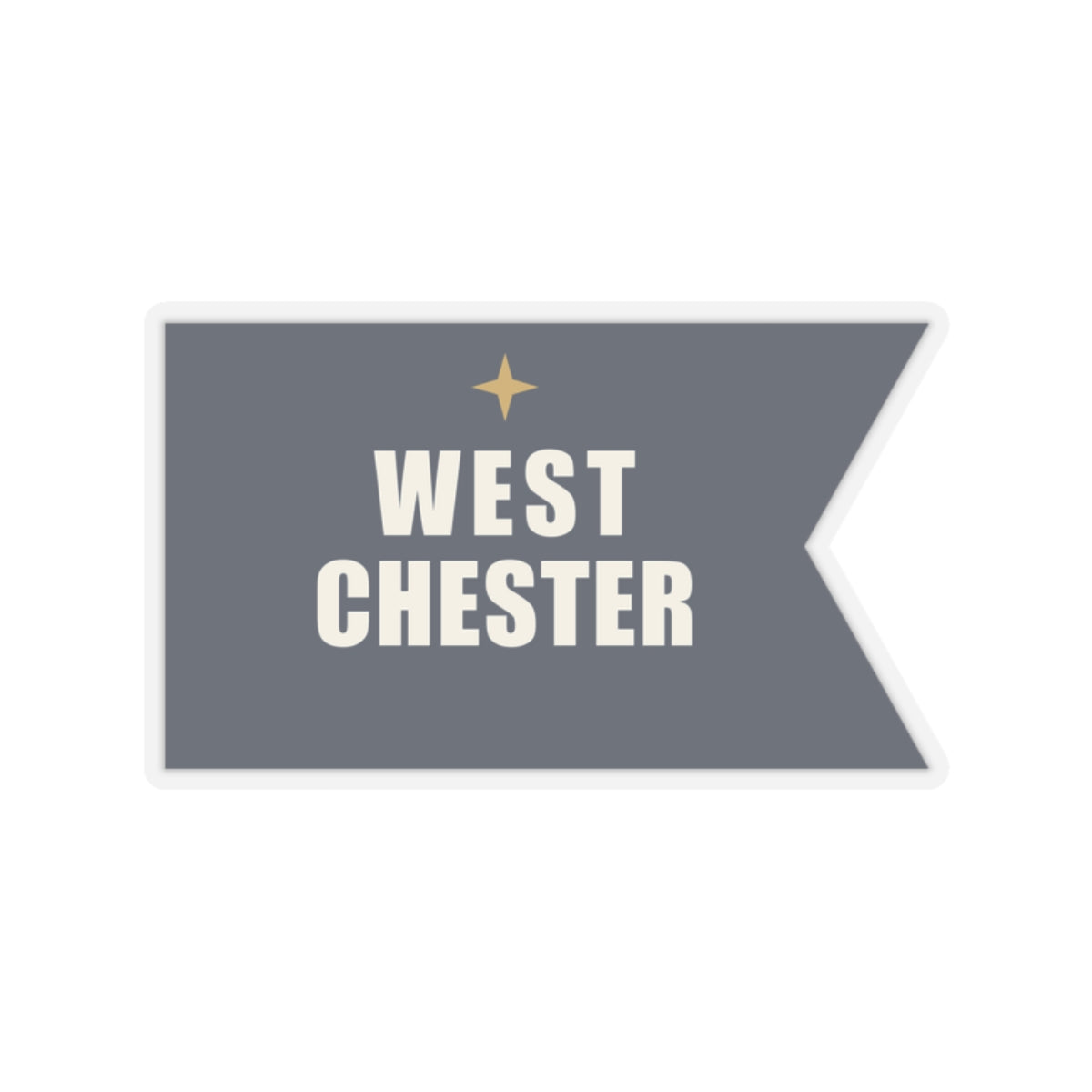 West Chester Pennant Sticker
