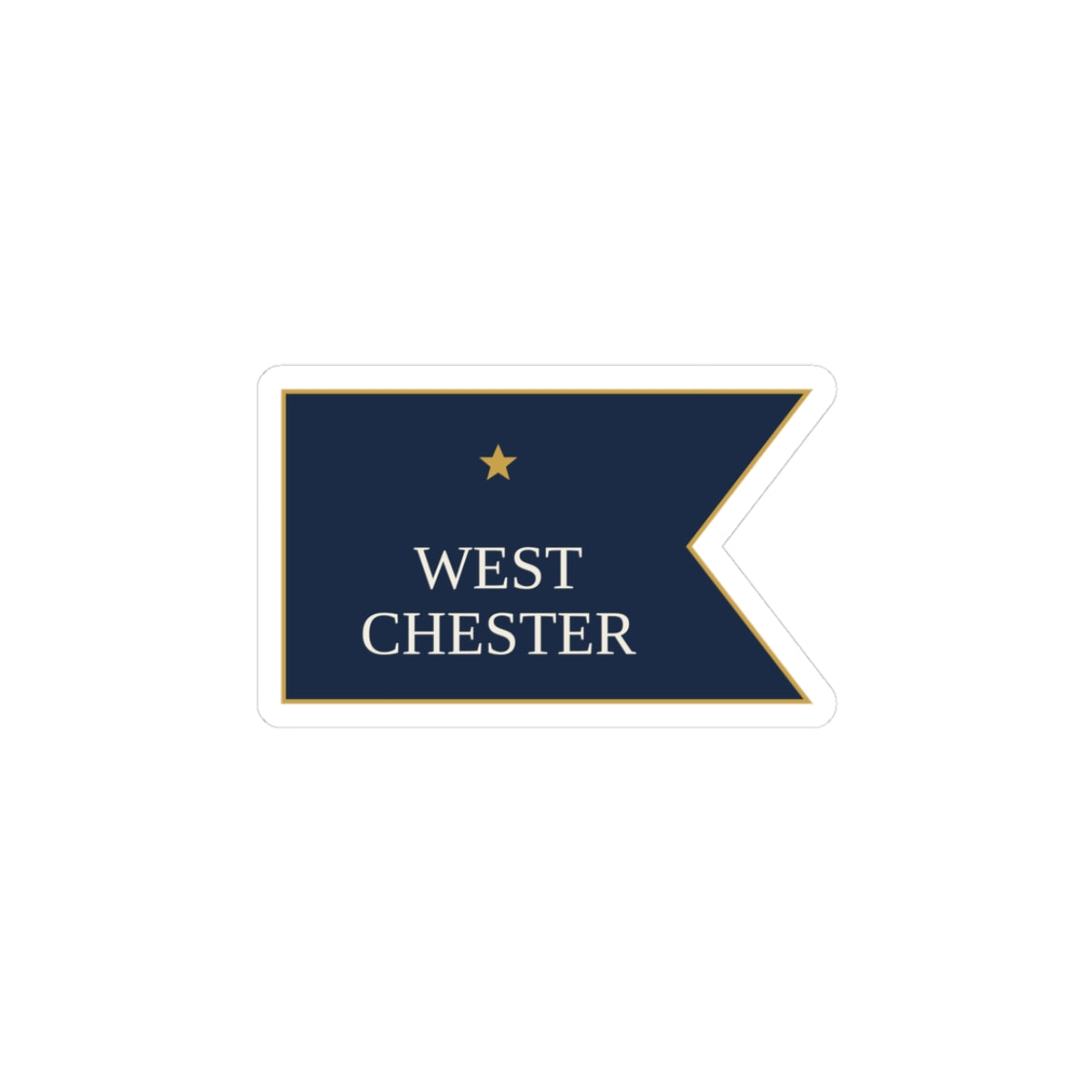 West Chester Pennant Sticker