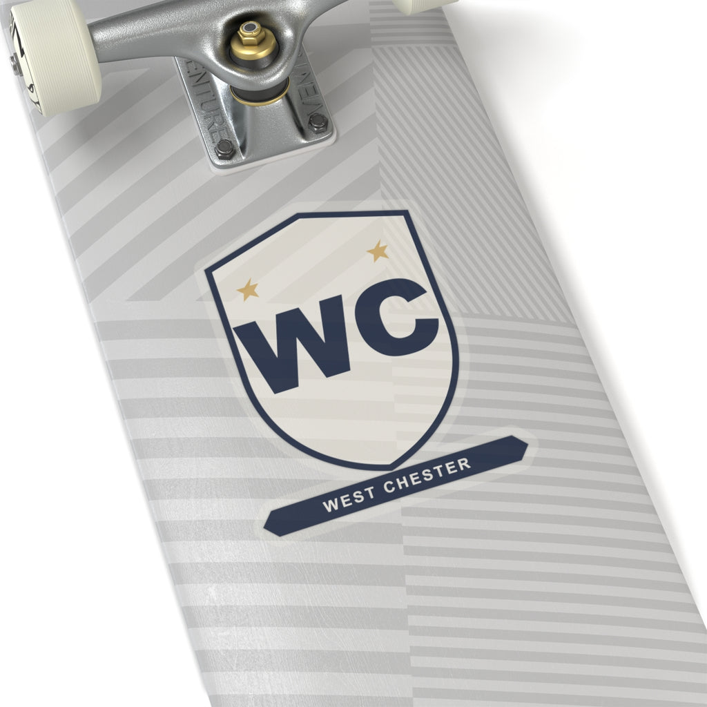 WC Monogram Shield Sticker