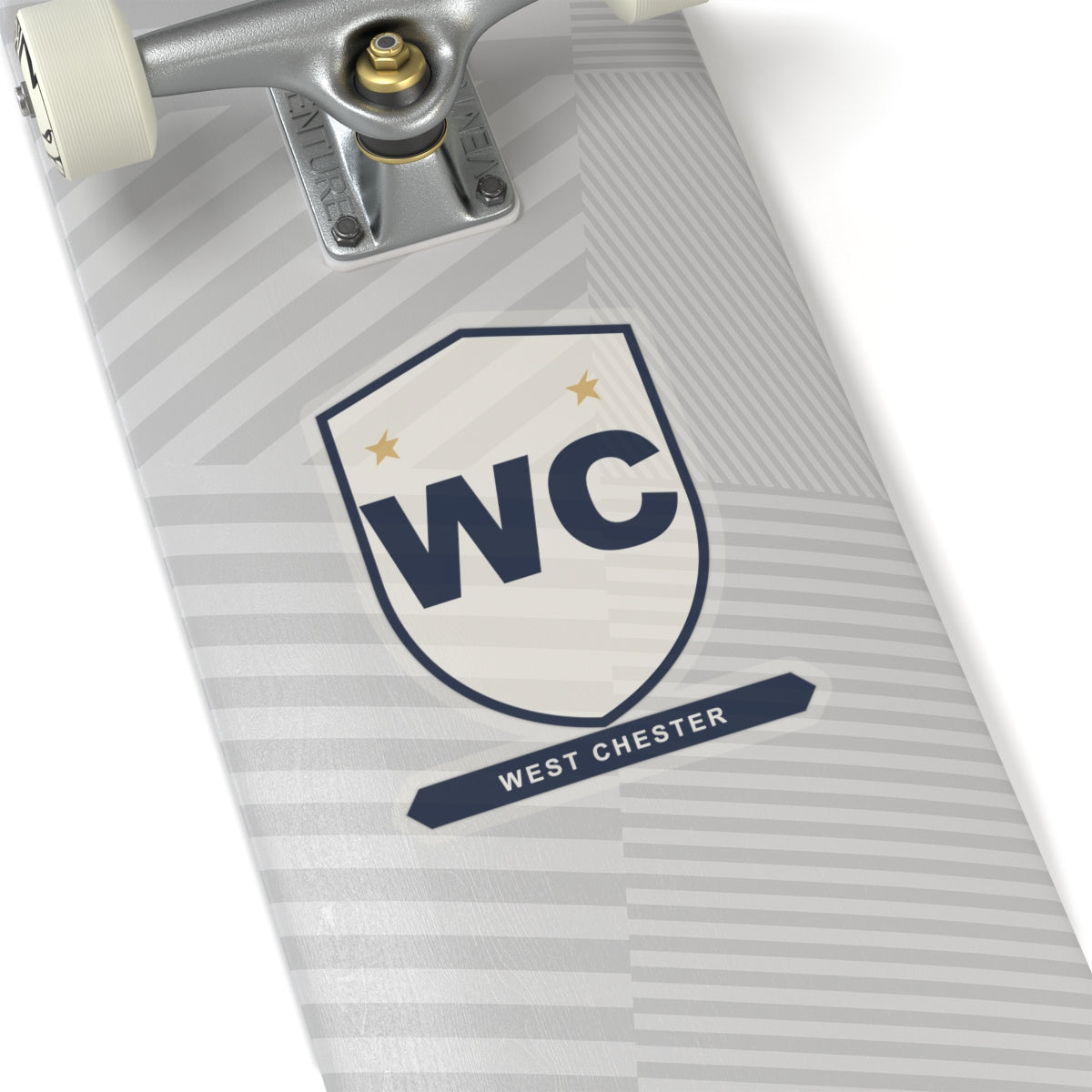 WC Monogram Shield Sticker