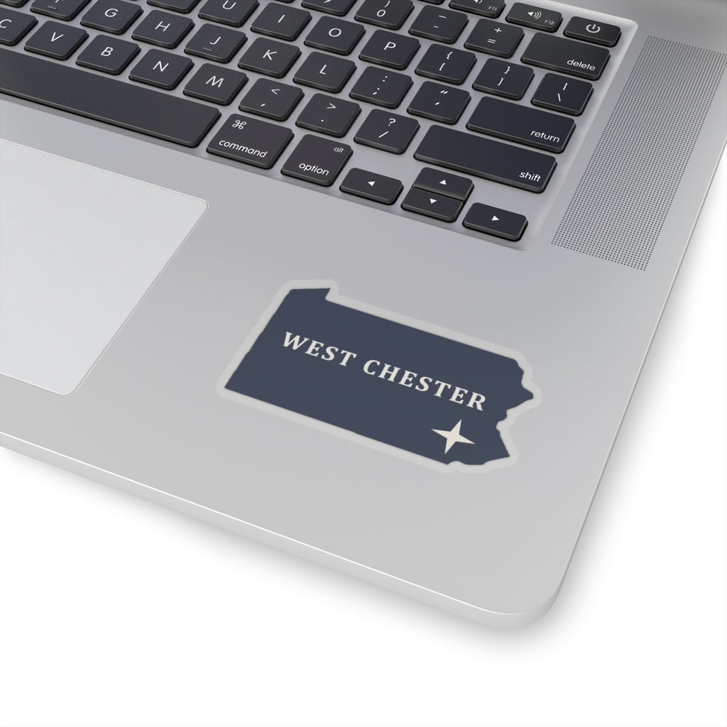 West Chester, PA Map Sticker