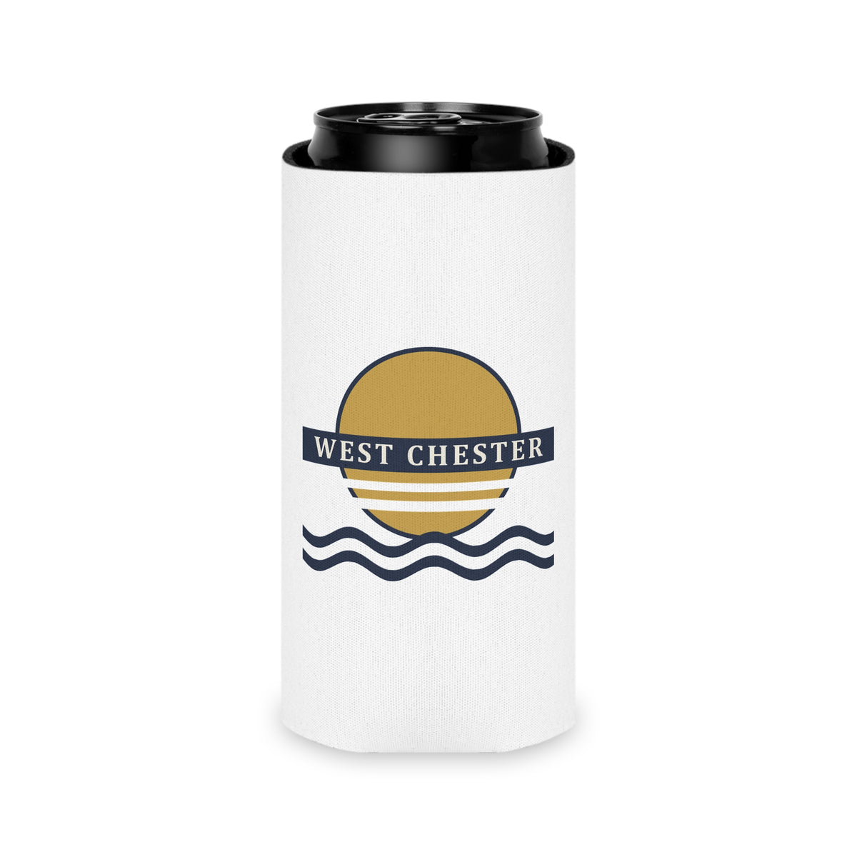 Retro Sunset Can Cooler