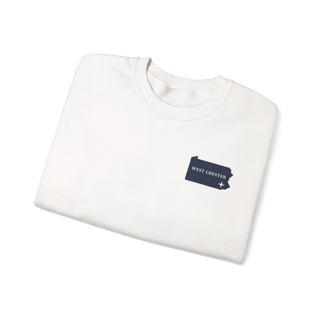West Chester, PA Map Crewneck