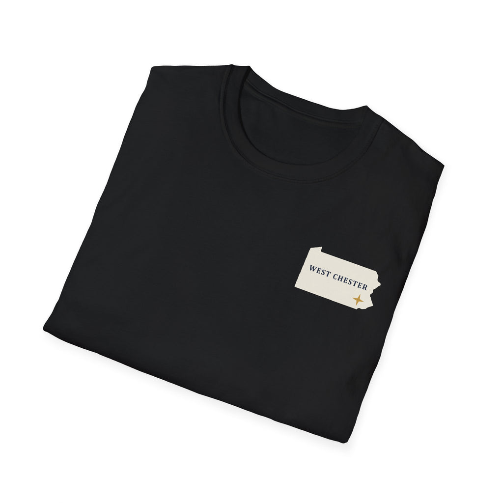 West Chester, PA Map Tee