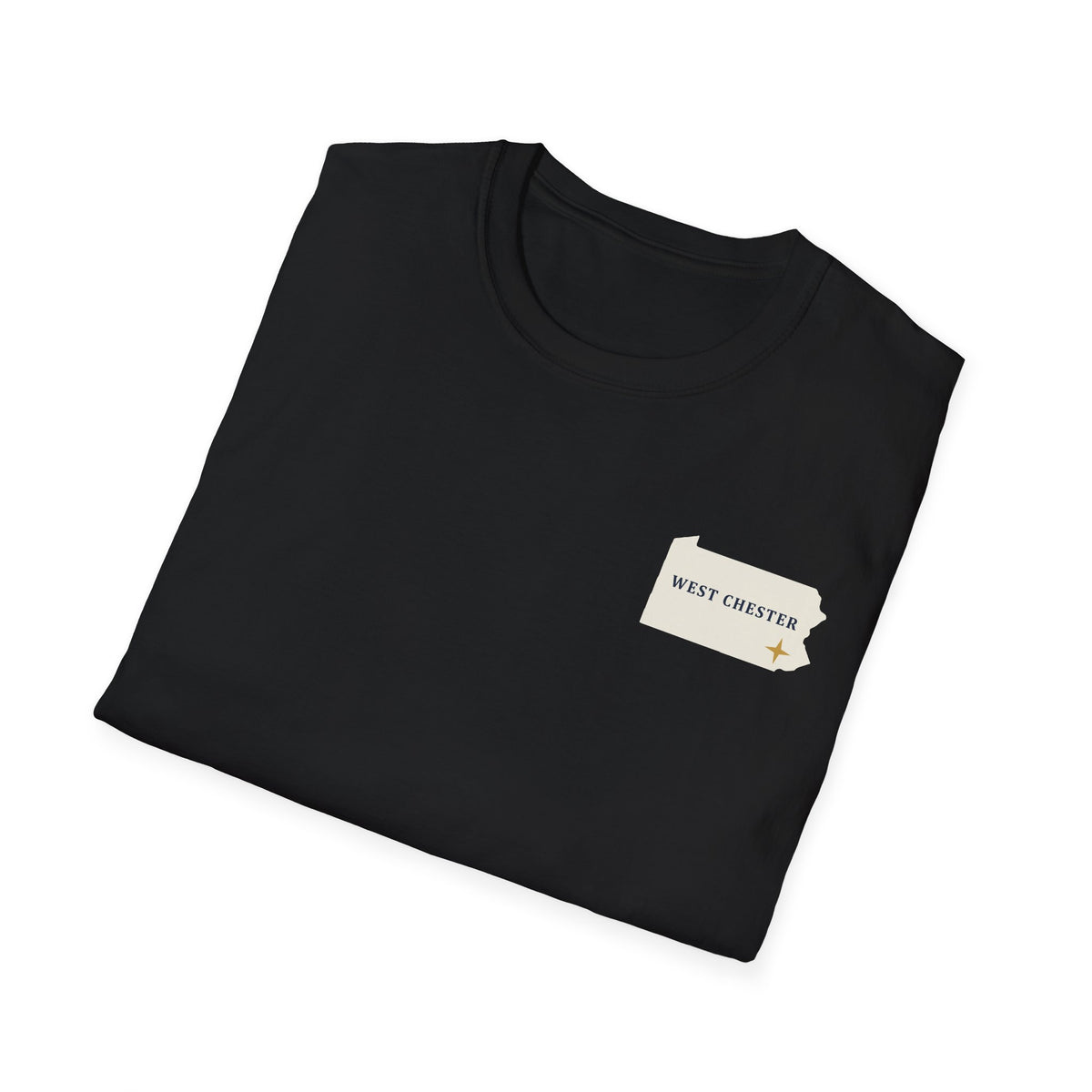 West Chester, PA Map Tee
