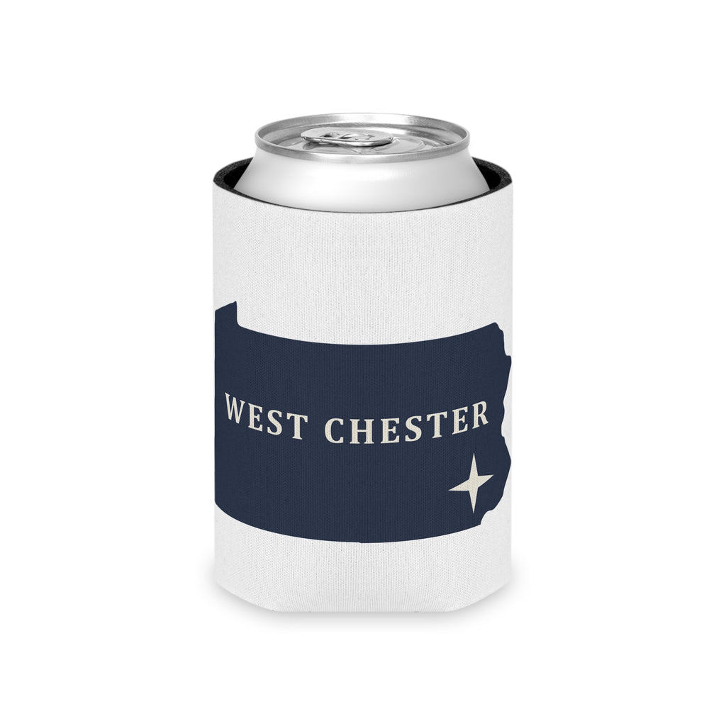 West Chester, PA Map Can Cooler