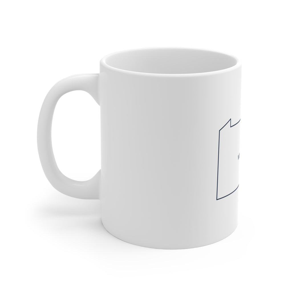 West Chester, PA Map Mug