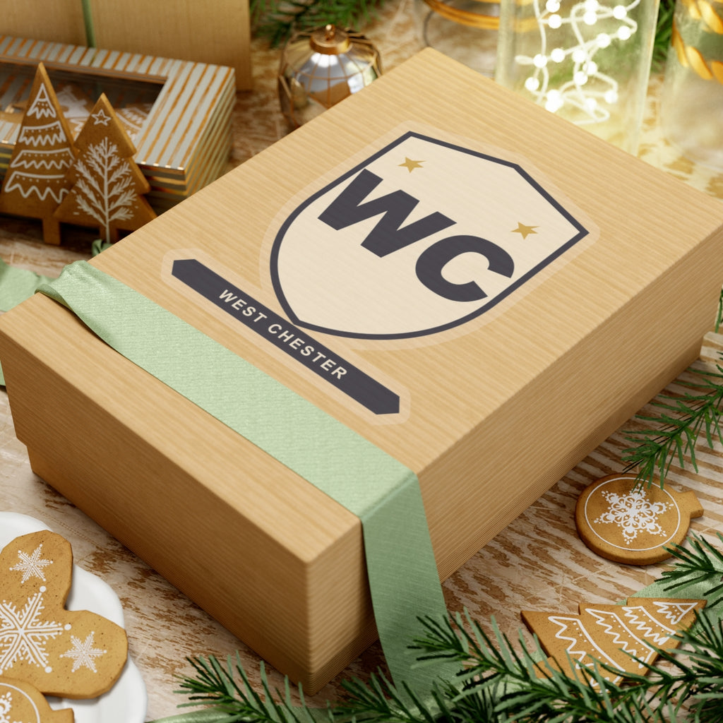 WC Monogram Shield Sticker