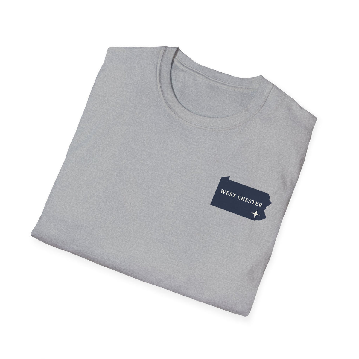 West Chester, PA Map Tee