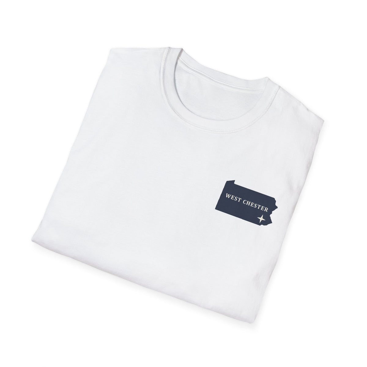West Chester, PA Map Tee