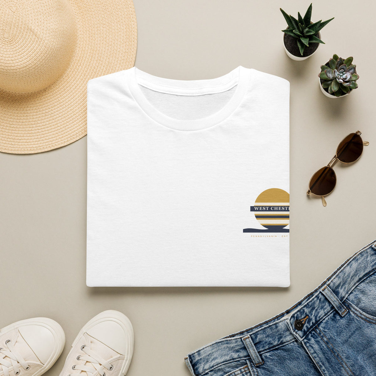 Retro Sunset Tee