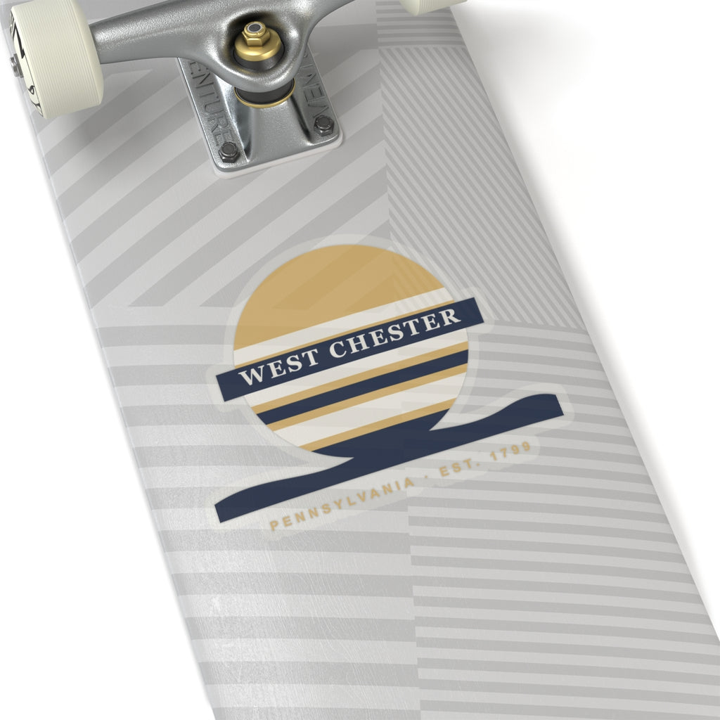 Retro Sunset Sticker
