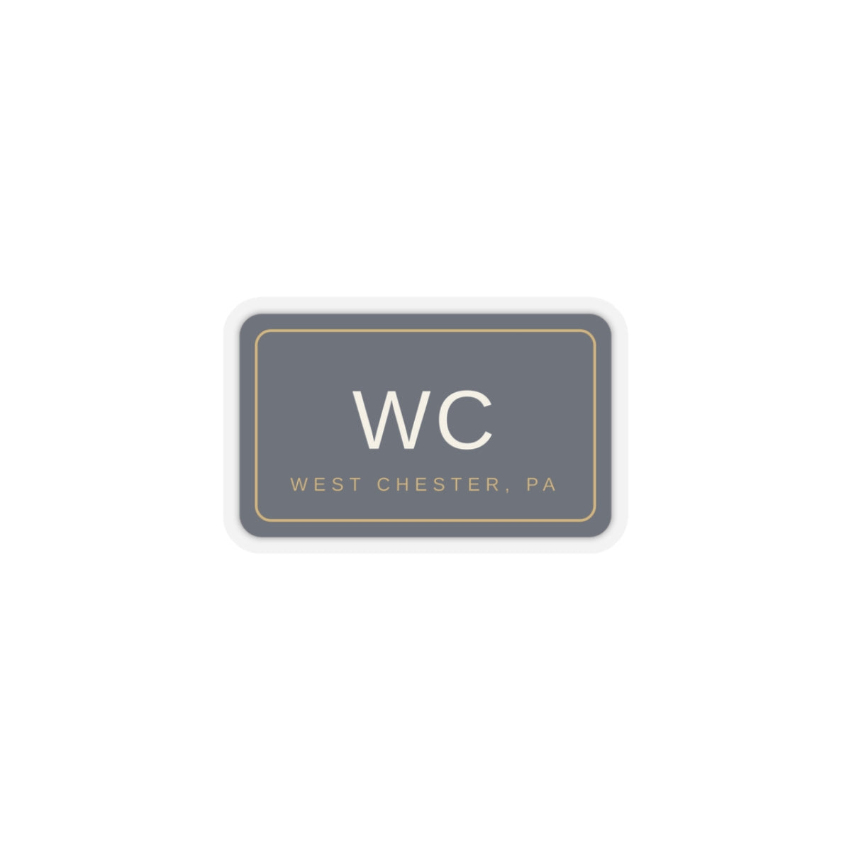 WC Patch Sticker