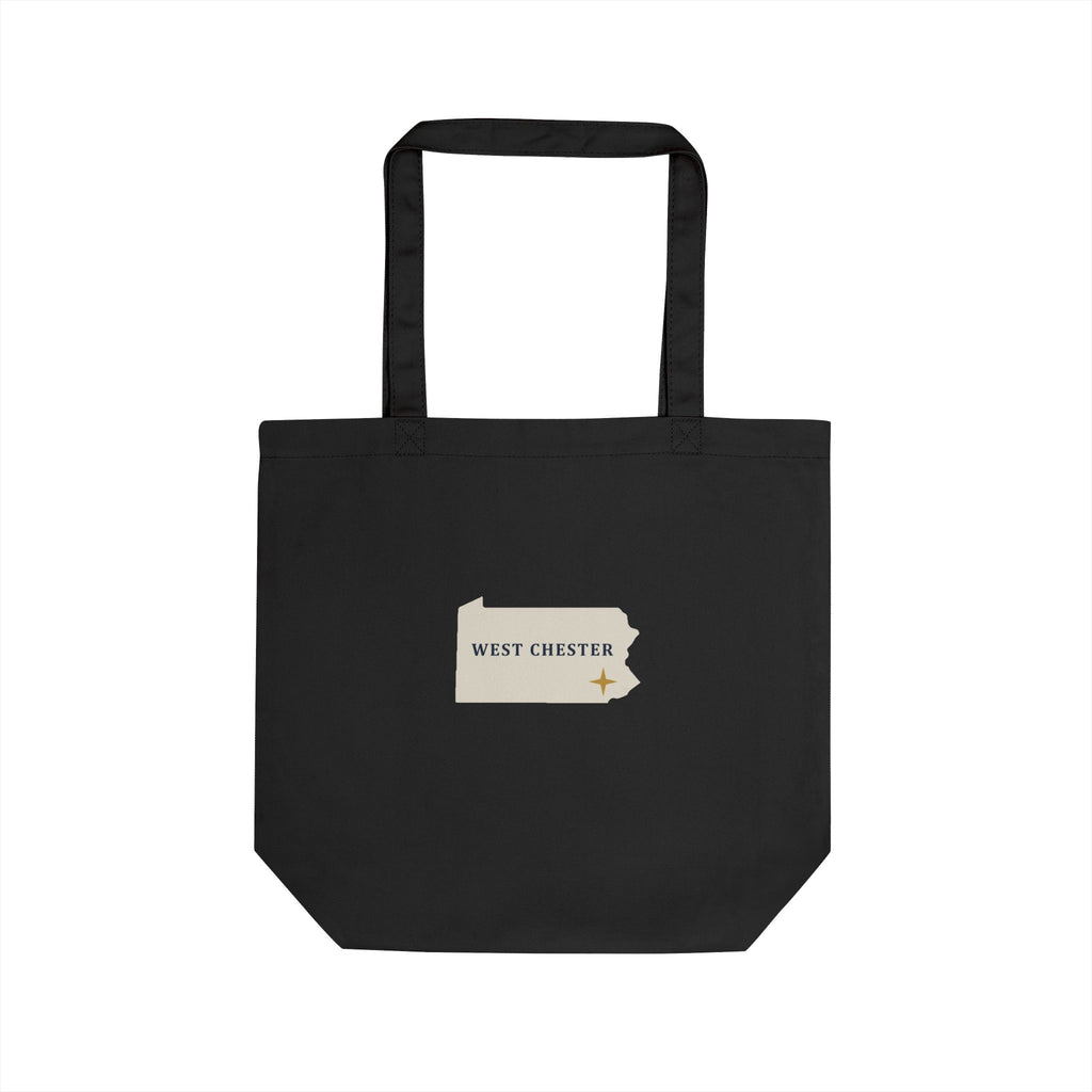 West Chester, PA Map Tote Bag