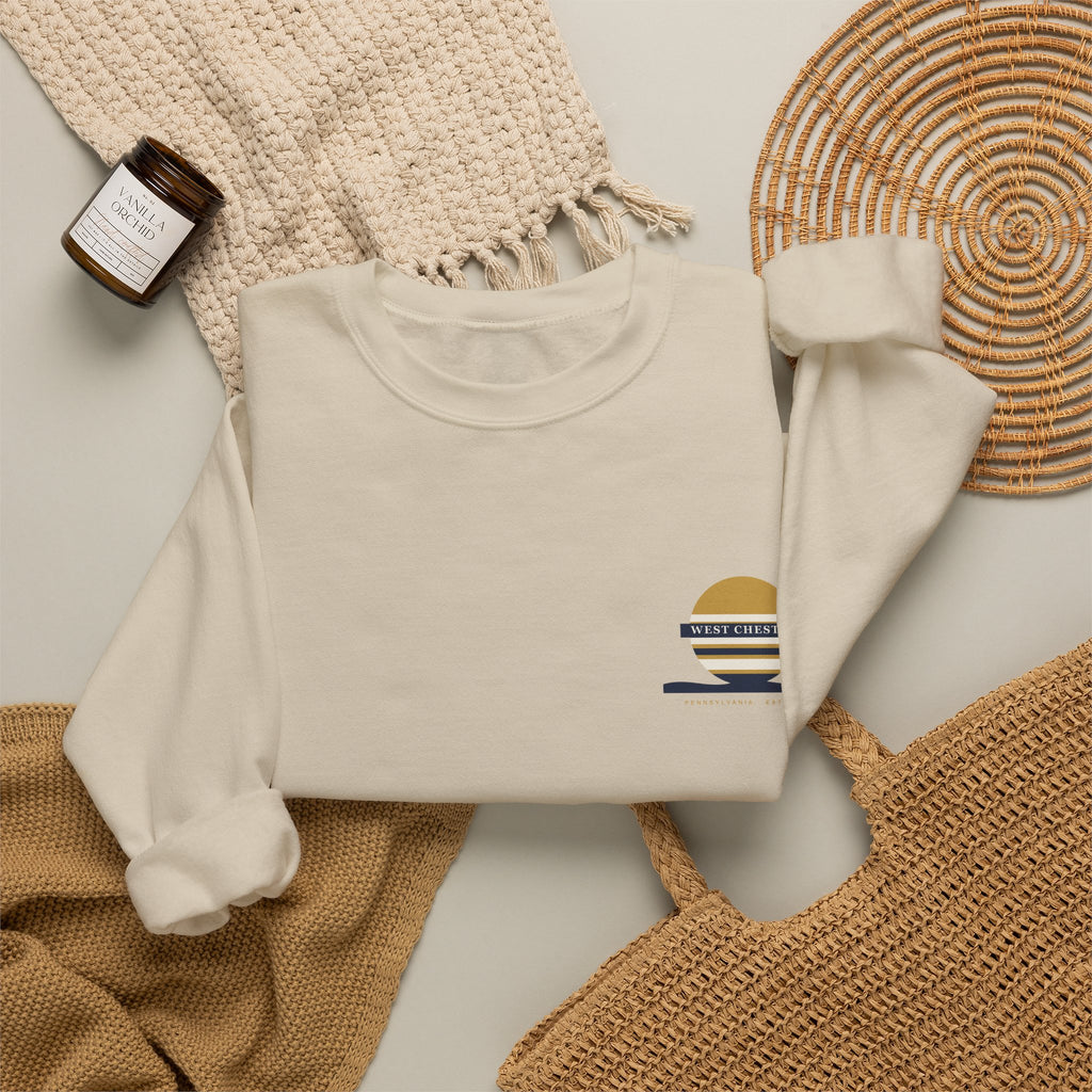 Retro Sunset Crewneck