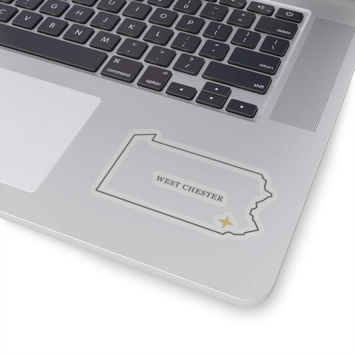 West Chester, PA Map Sticker