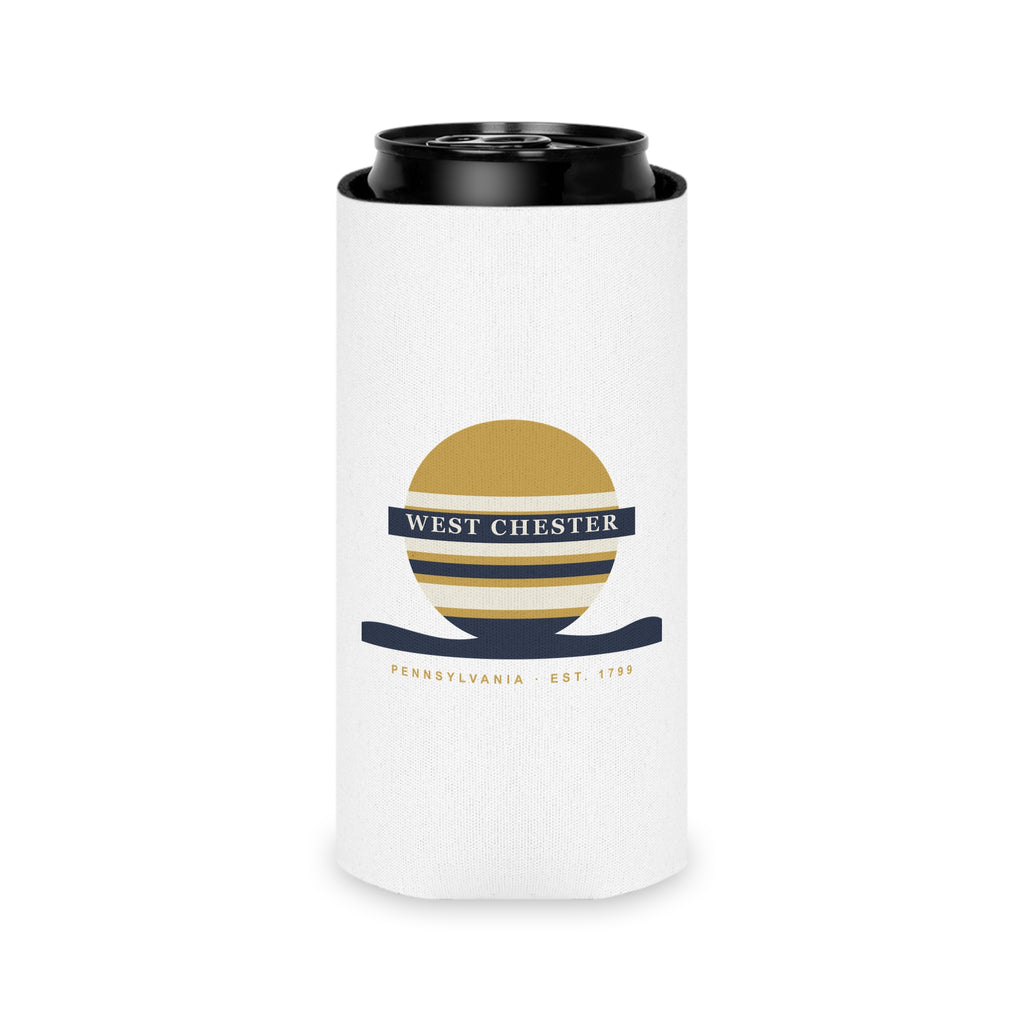 Retro Sunset Can Cooler