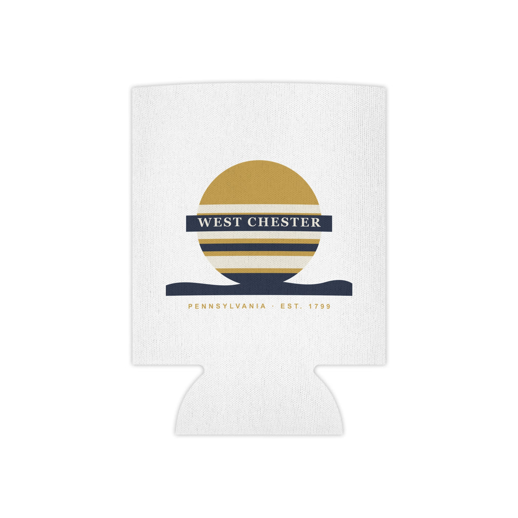 Retro Sunset Can Cooler