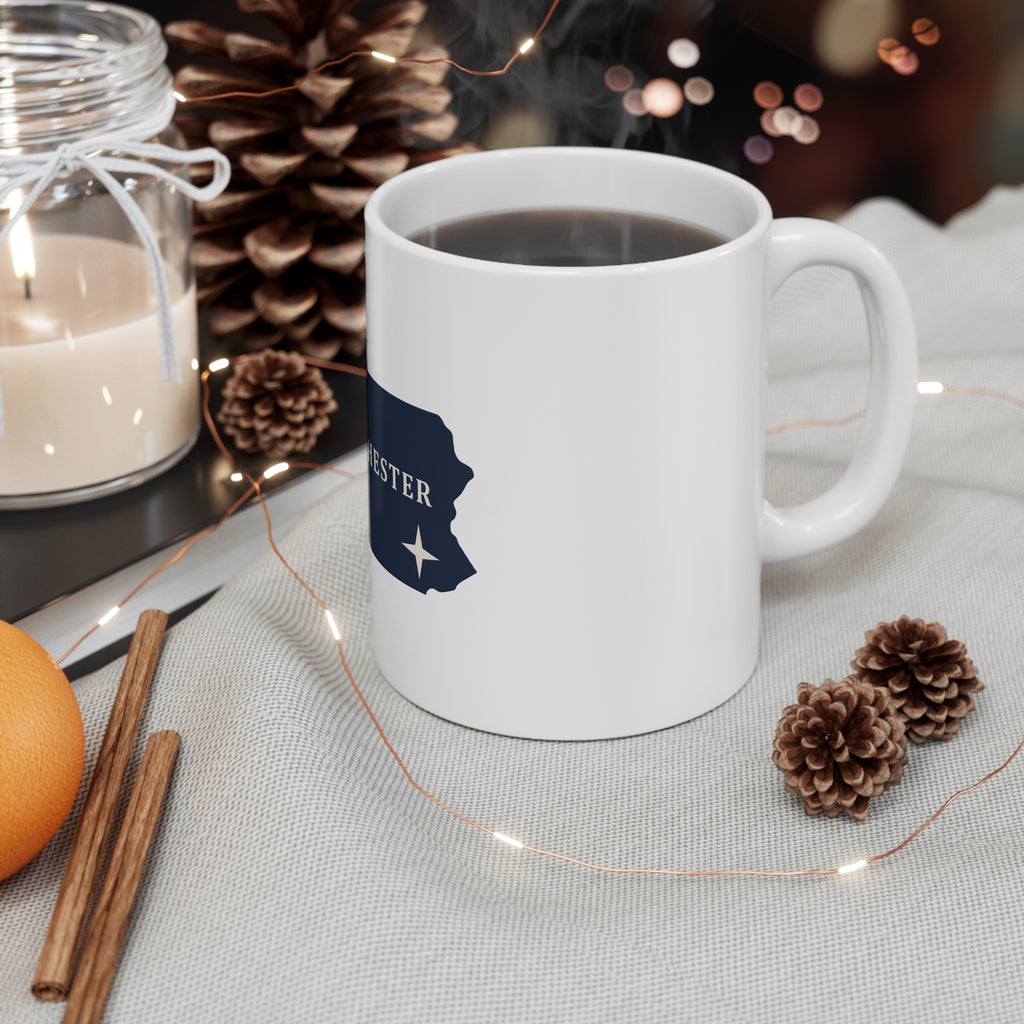 West Chester, PA Map Mug
