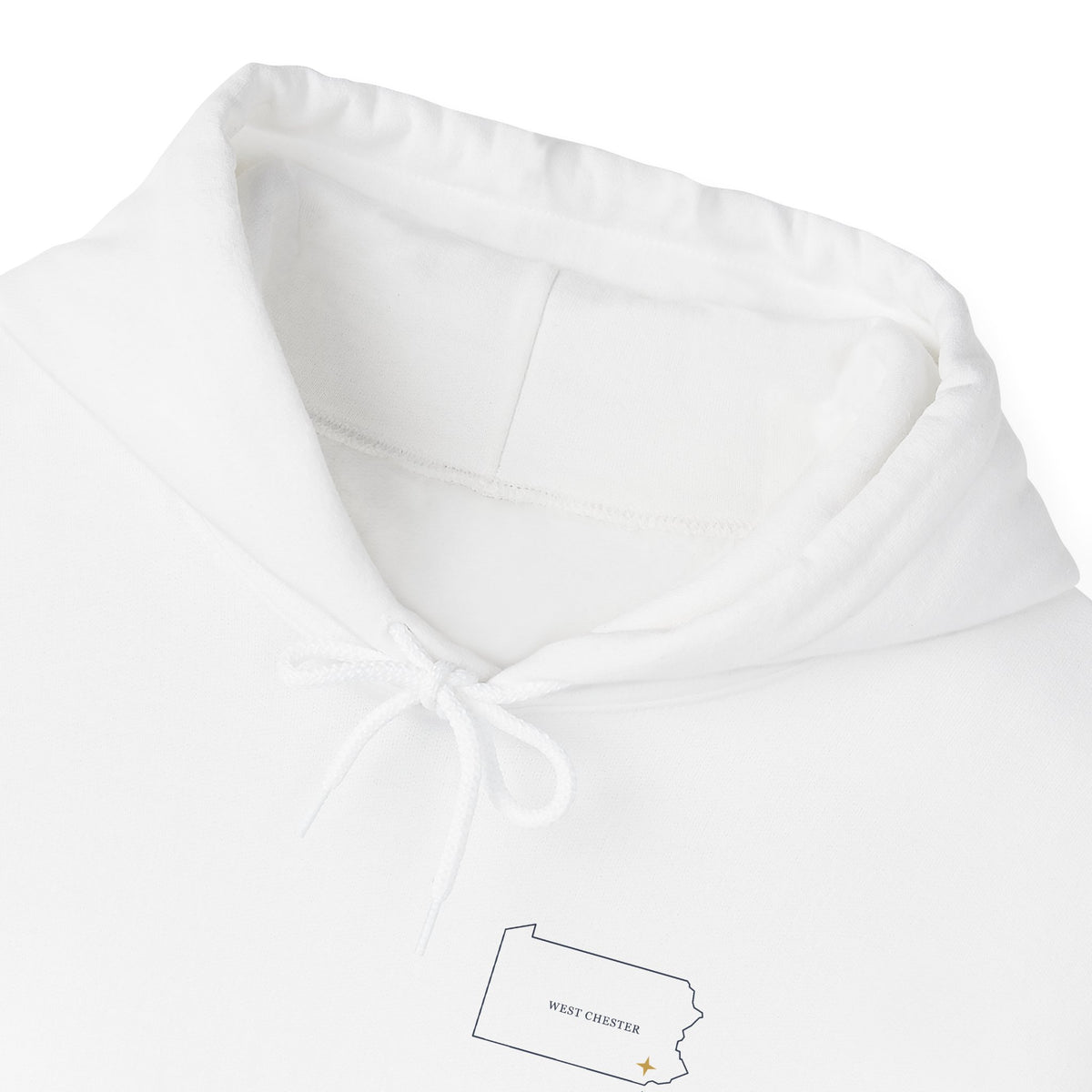 West Chester, PA Map Hoodie