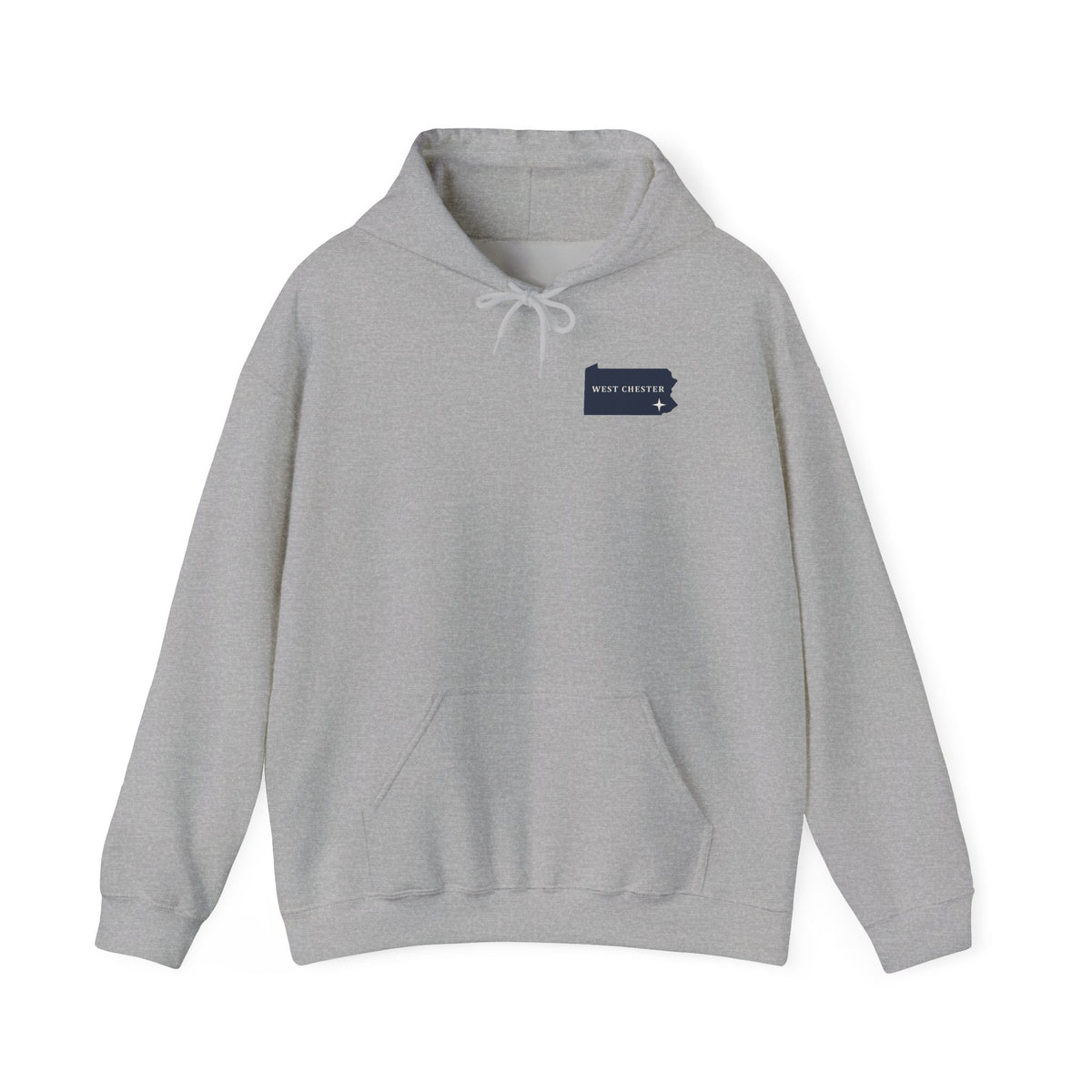 West Chester, PA Map Hoodie