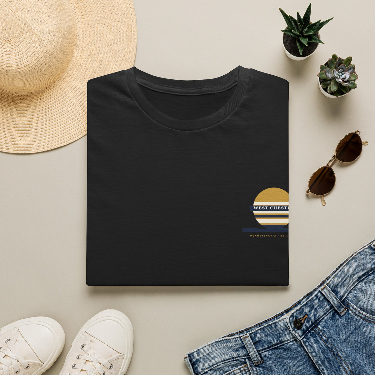 Retro Sunset Tee