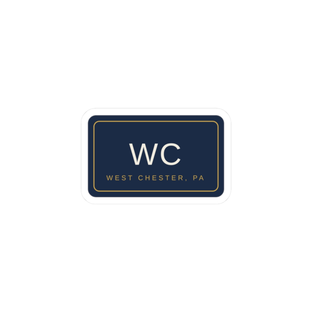 WC Patch Sticker