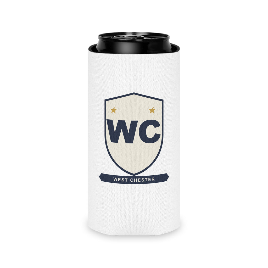 WC Monogram Shield Can Cooler