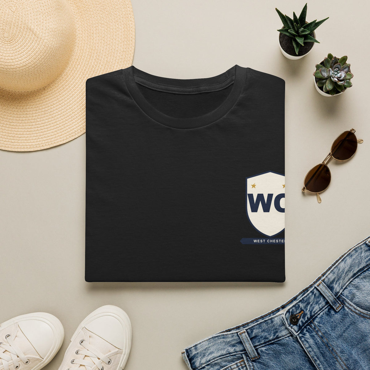 WC Monogram Shield Tee