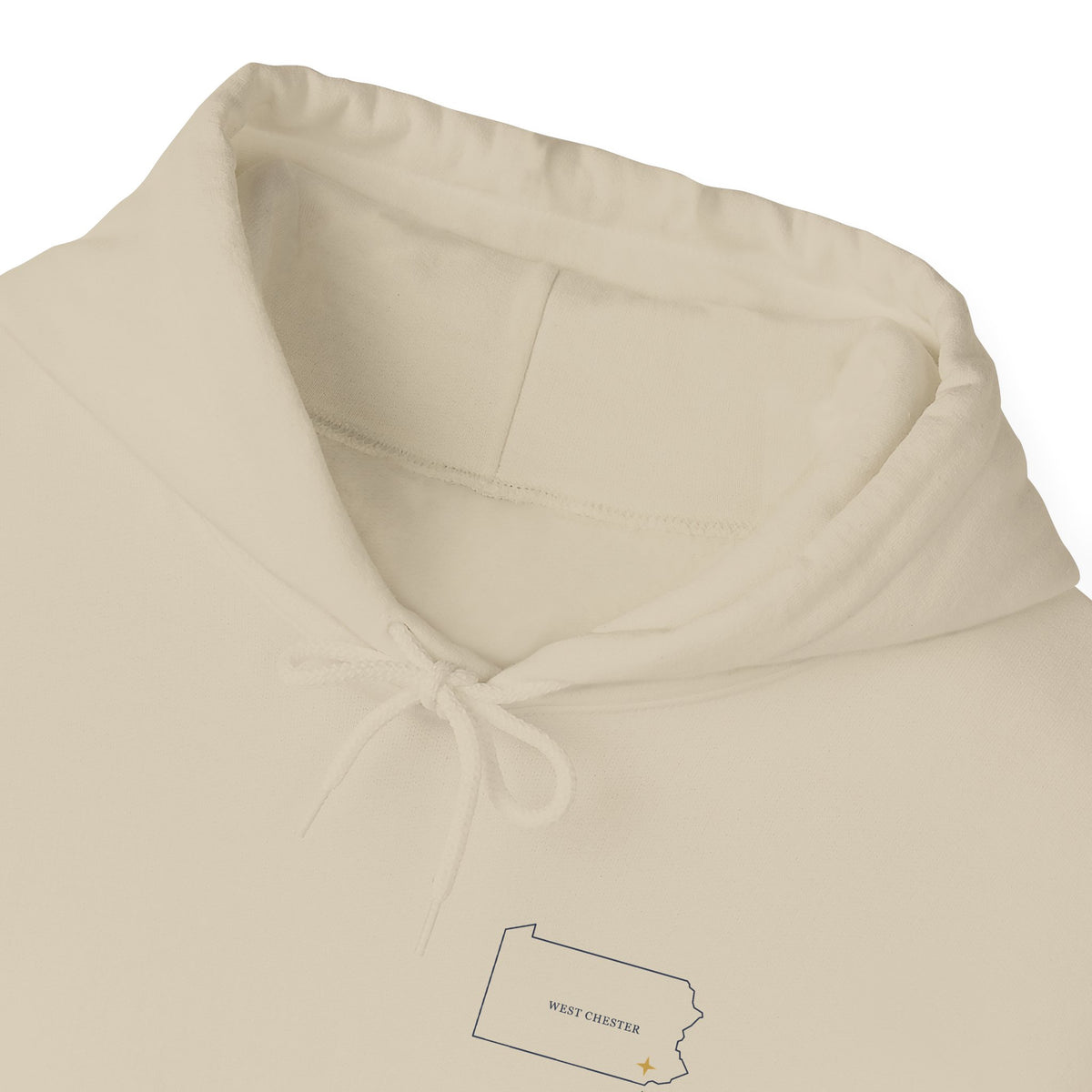 West Chester, PA Map Hoodie