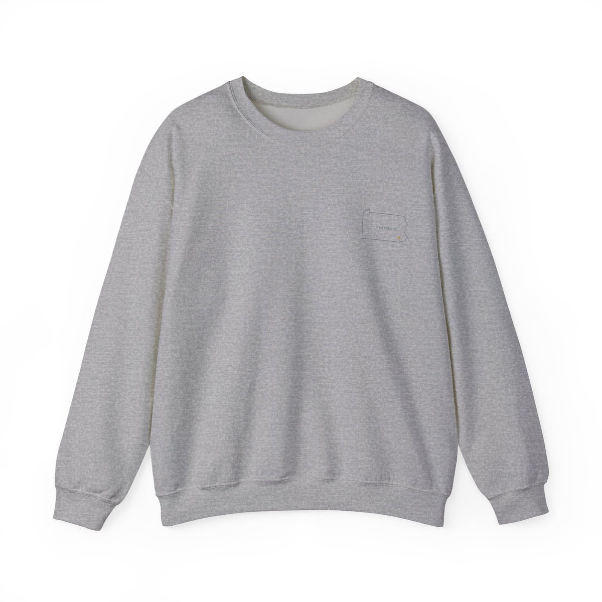 West Chester, PA Map Crewneck