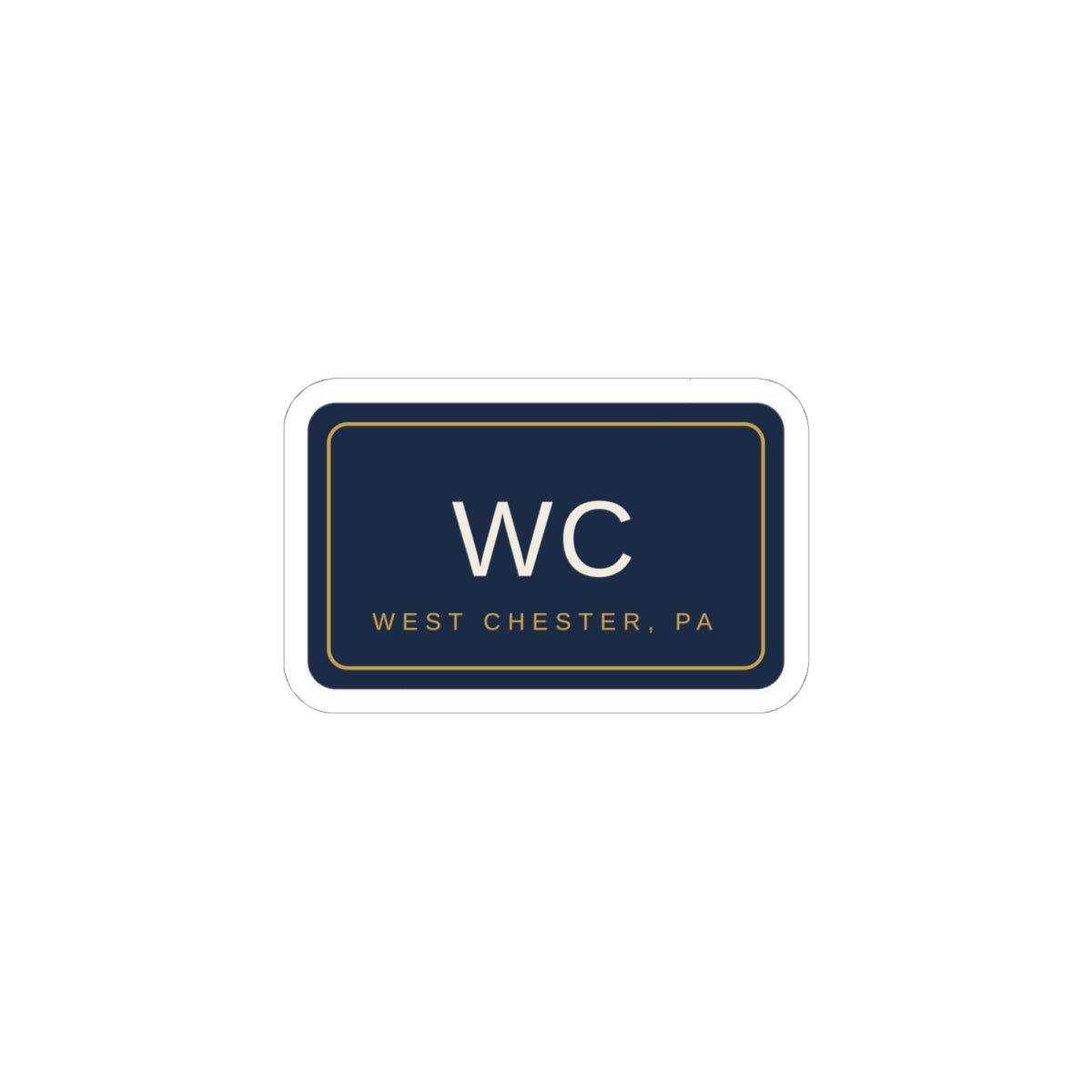 WC Patch Sticker