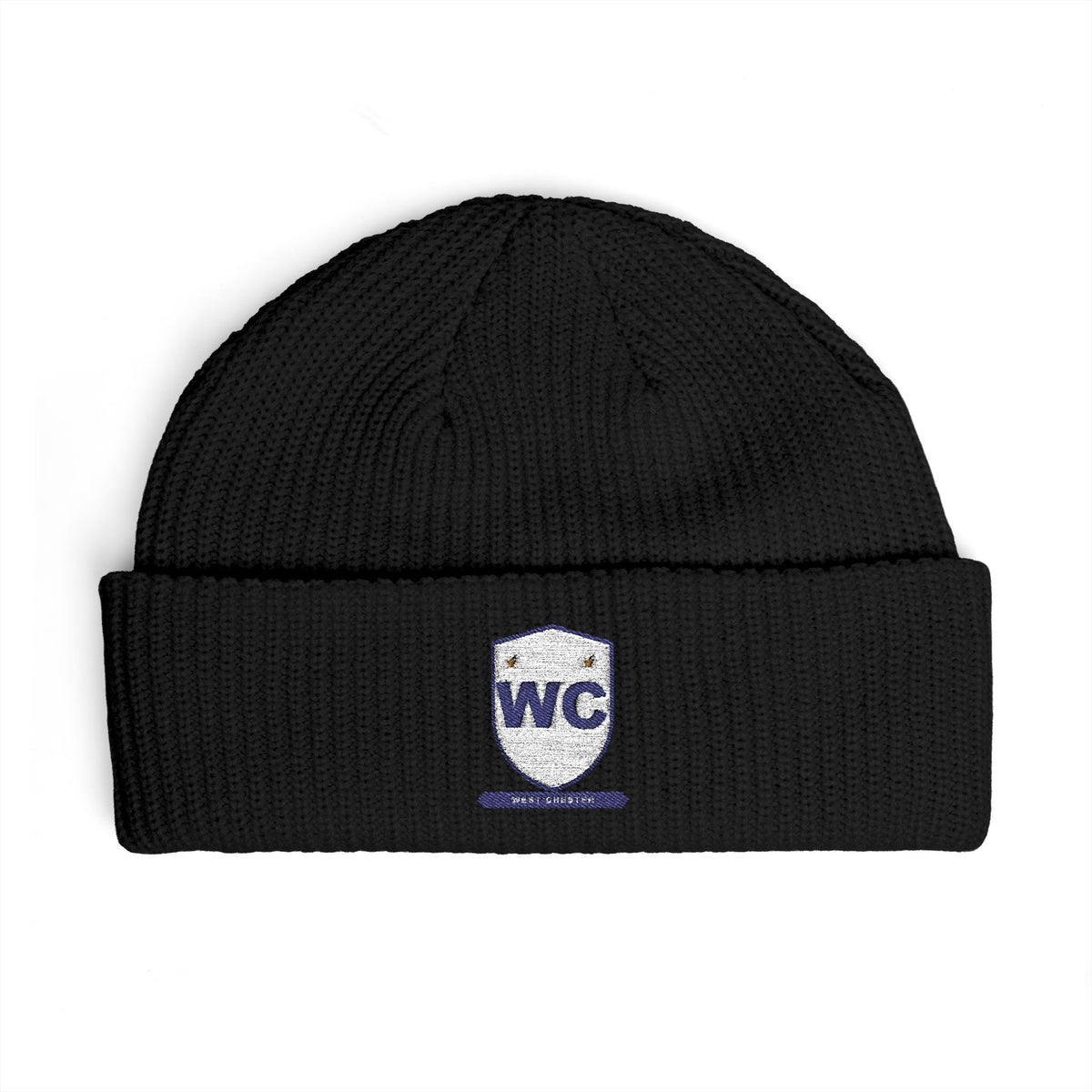 WC Monogram Shield Beanie