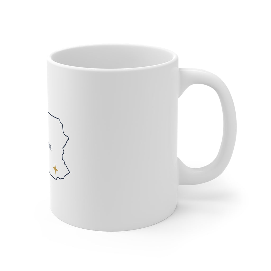 West Chester, PA Map Mug