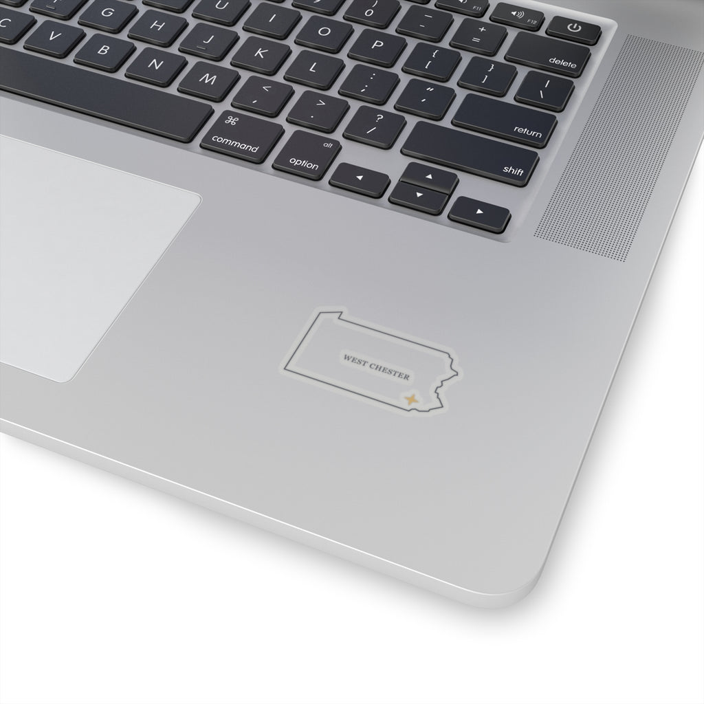 West Chester, PA Map Sticker