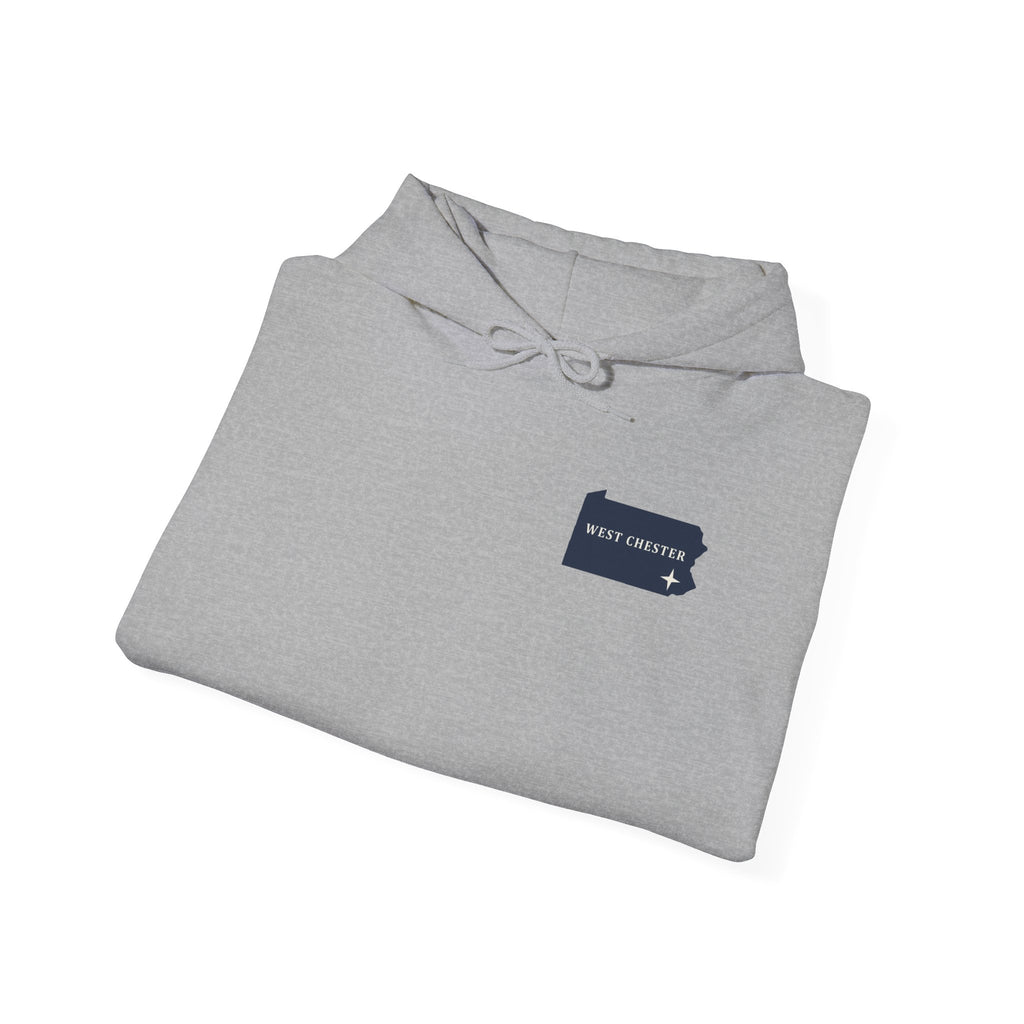 West Chester, PA Map Hoodie
