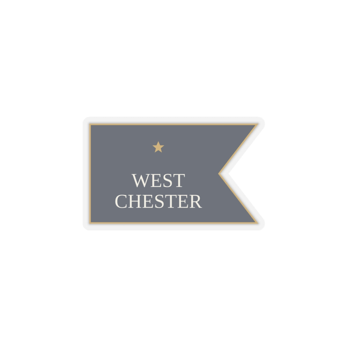 West Chester Pennant Sticker