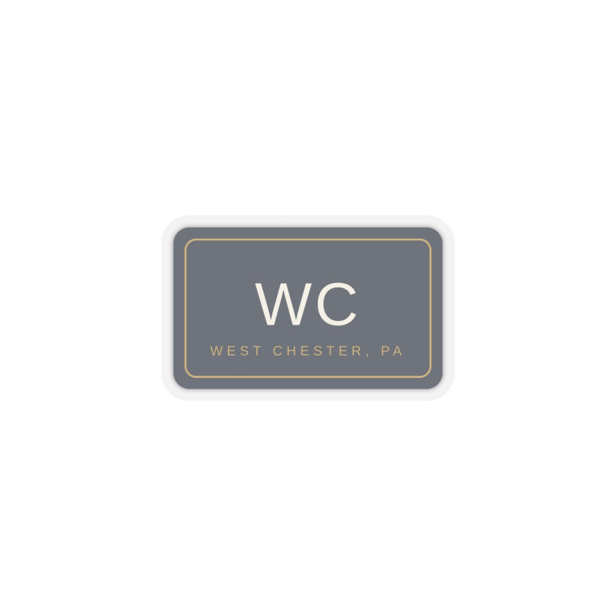 WC Patch Sticker