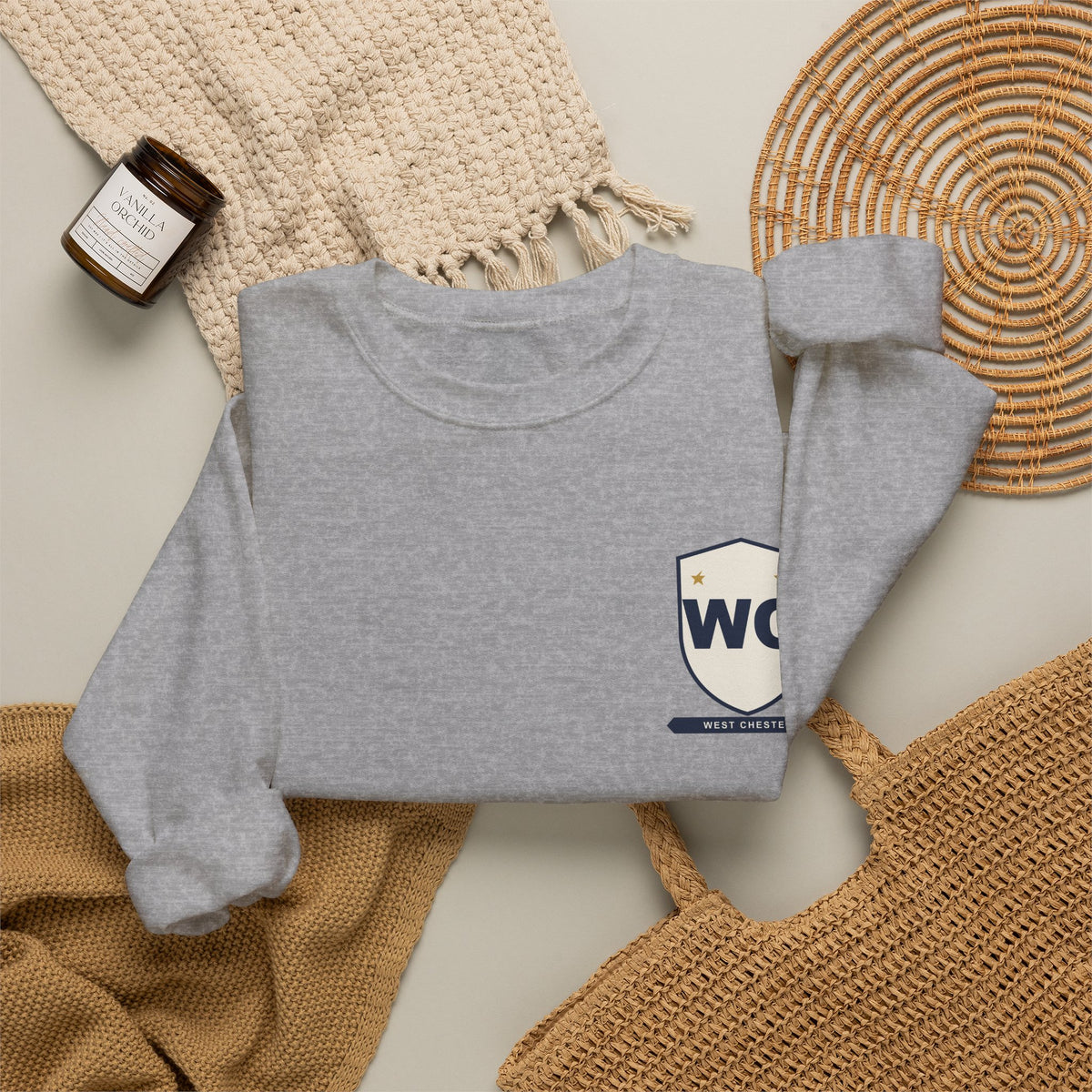 WC Monogram Shield Crewneck