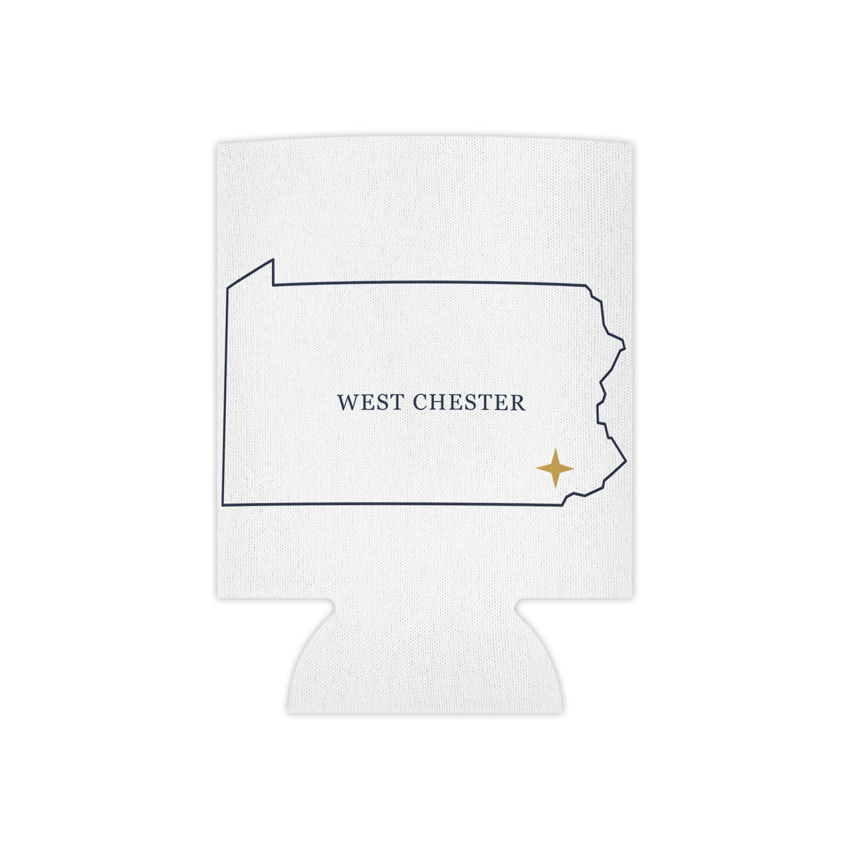 West Chester, PA Map Can Cooler