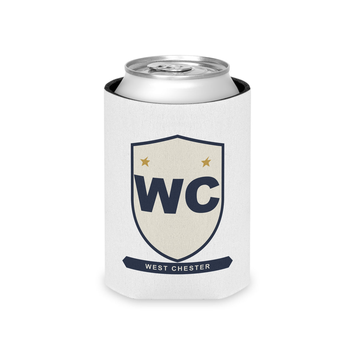 WC Monogram Shield Can Cooler