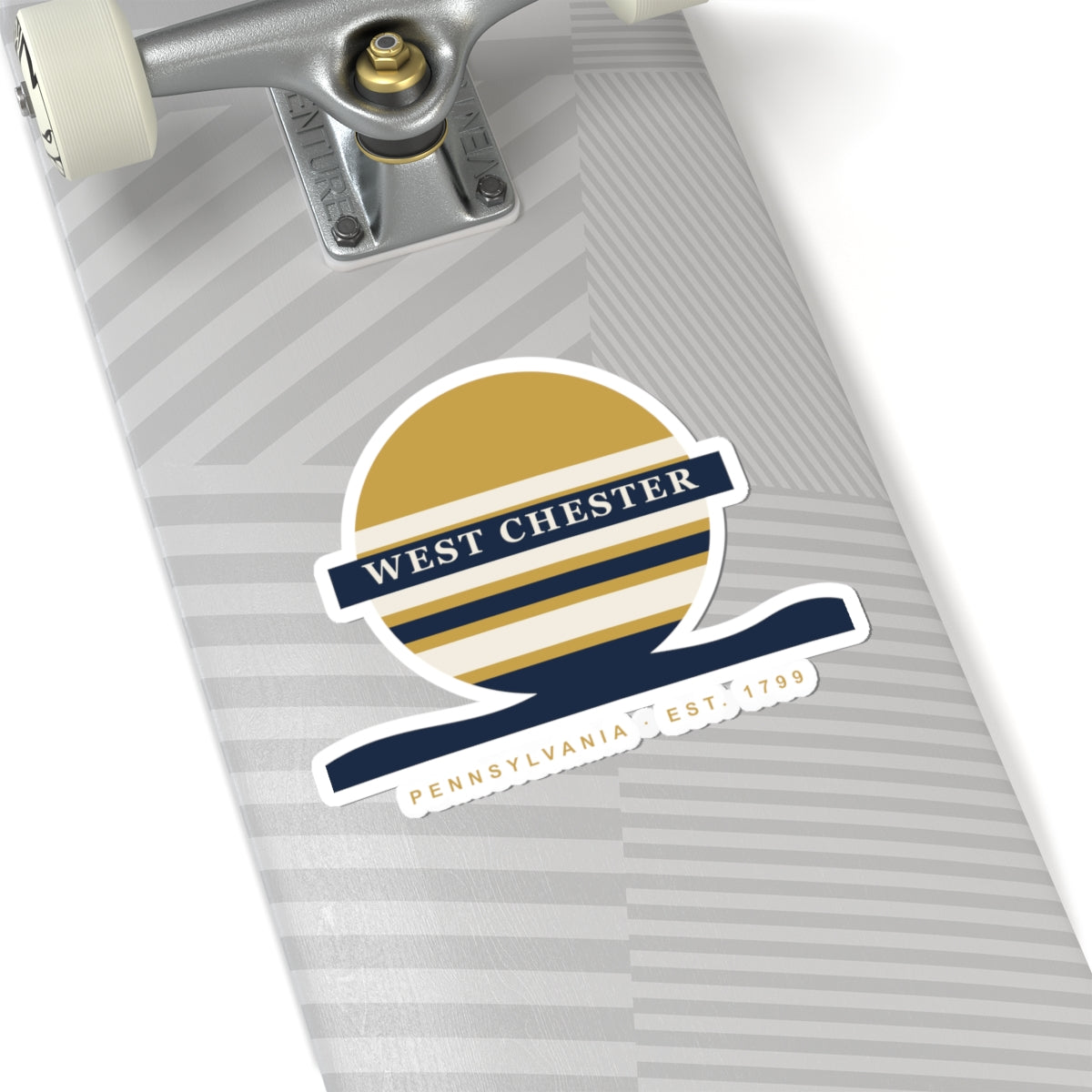 Retro Sunset Sticker