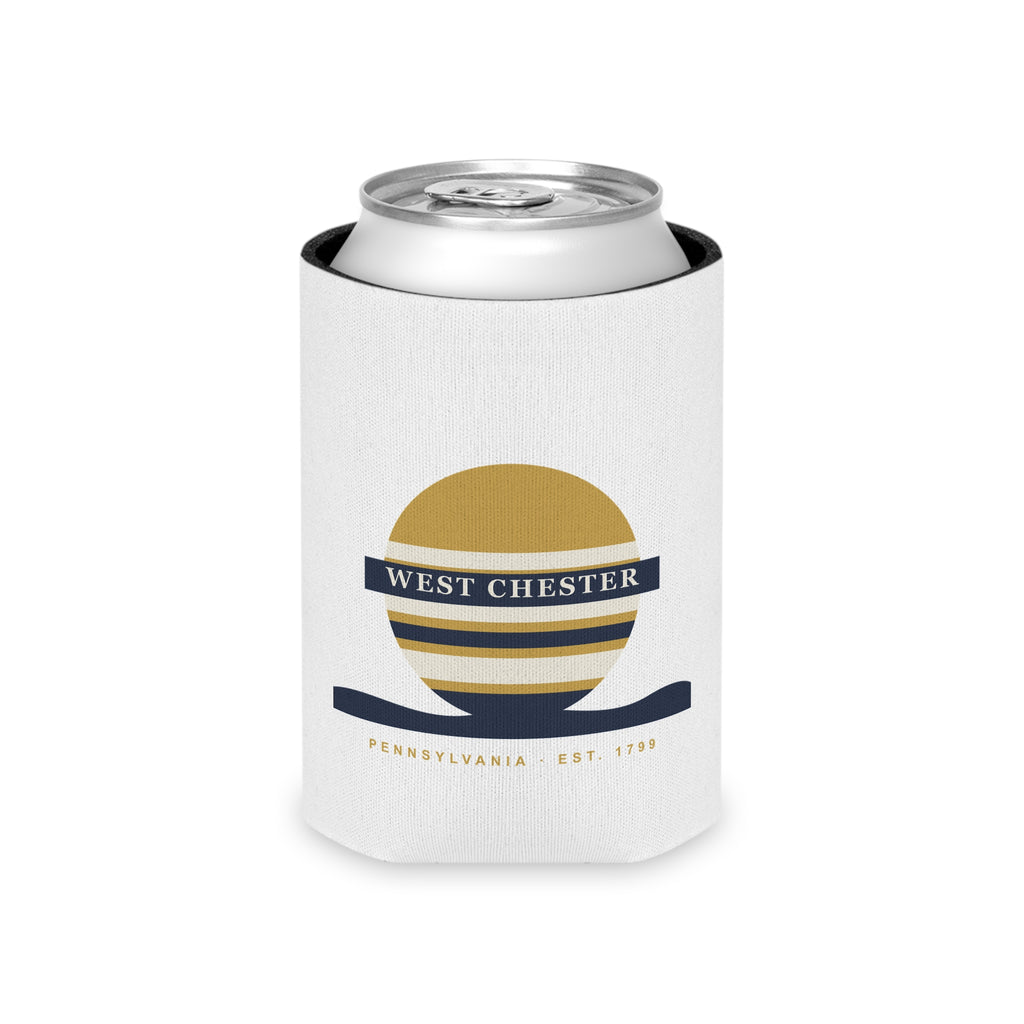 Retro Sunset Can Cooler