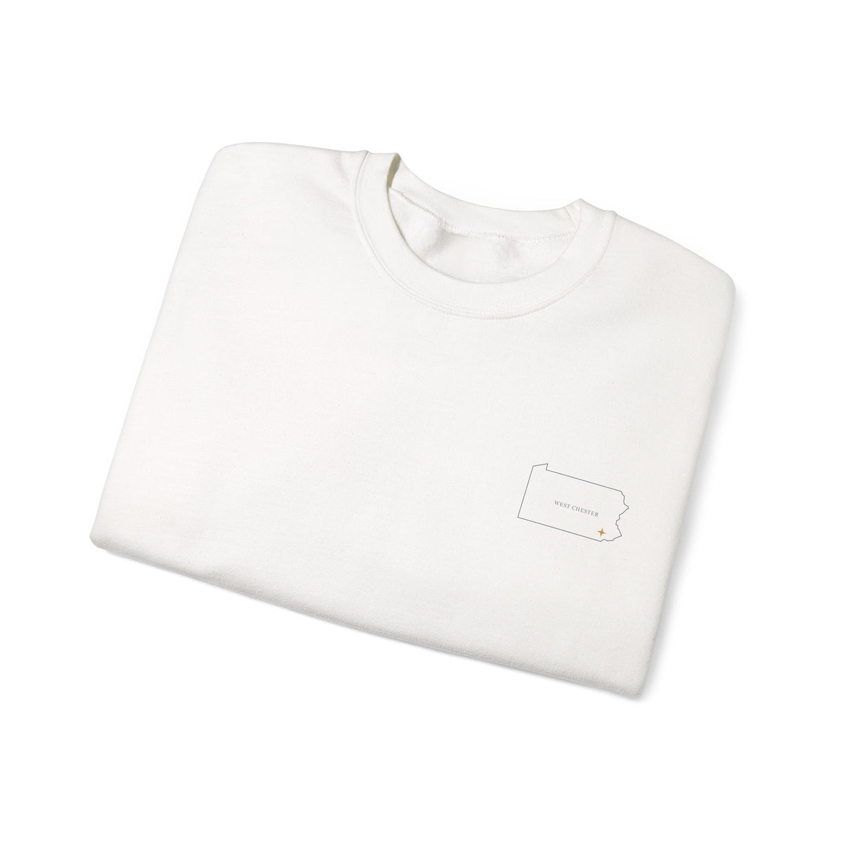 West Chester, PA Map Crewneck