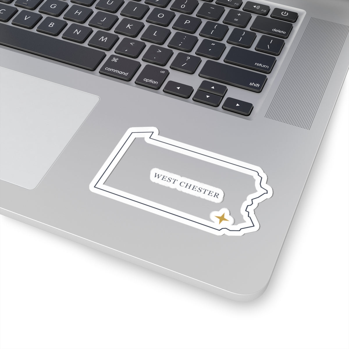 West Chester, PA Map Sticker